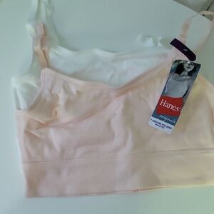 Hanes 2 Pack Bralette